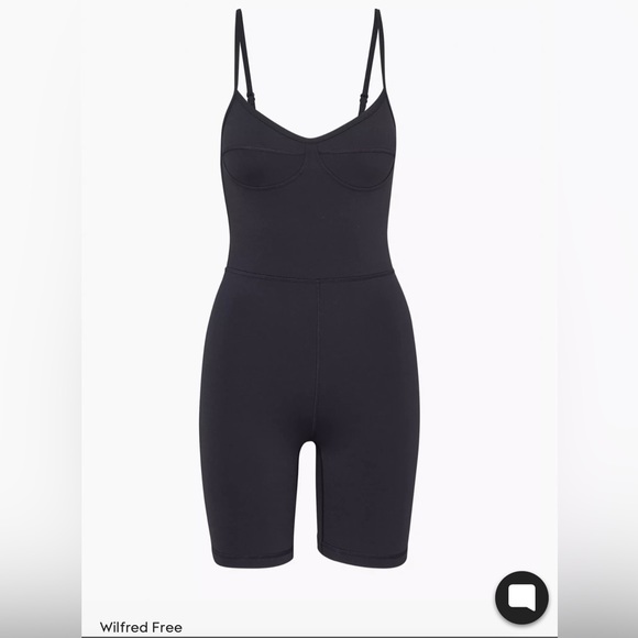 Aritzia Pants - Aritzia Wilfred Free Wherever Romper Black